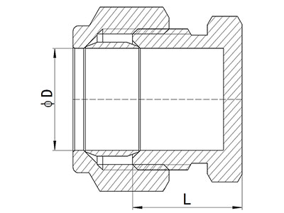 HS320-011 Compression Stop End