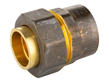 HS340-006 End-Feed Straight Union Connector Female