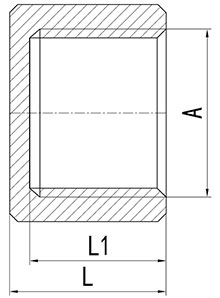 HS330-011 Brass Cap