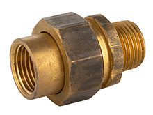 HS330-014 Brass Barrel Union M&F