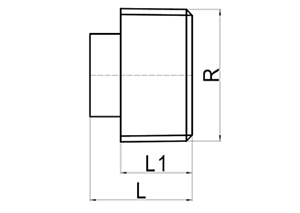 Square Plug (Taper Thread), HS190-073